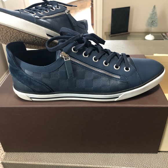 Louis Vuitton Other - Louis Vuitton Side Zip Sneaker in Navy